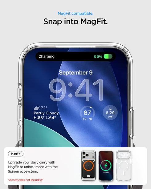 Spigen iPhone 17 Pro Max 保護殼 - Ultra Hybrid (MagFit)